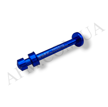 Толкатель алюмінієвий для шприца з флюсом,  в комплекті з насадкою G14A