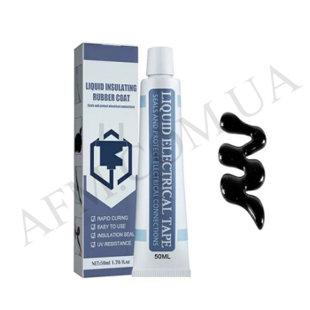 Жидкая изоляция JUE-FISH чёрная,  50мл