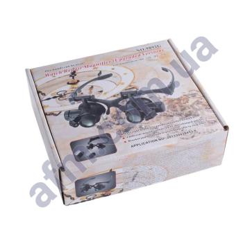 Бинокуляры NO.9892G1 с LED подсветкой (10x/ 20x)