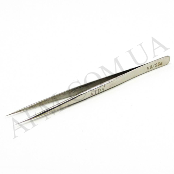 Пінцет прямий AIDA V8/ SSa антикислотний