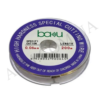 Дріт(струна) для поділу дисплейних компонентів BAKU 0.06 мм./ 200 м.