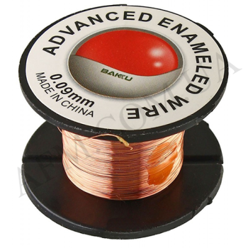 Дріт в котушці BAKU BK-015 для монтажу перемичок (D = 0.09 мм.,  L = 50м.)