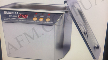 Ультразвукова ванна Baku BK3550 в металевому корпусі (двухрежимная 30W/ 50W 0.7L)