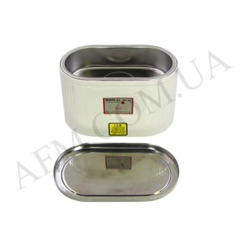 Ультразвукова ванна Baku BK-3A з металлической кришкою (однорежимная 30W,  0.7L)