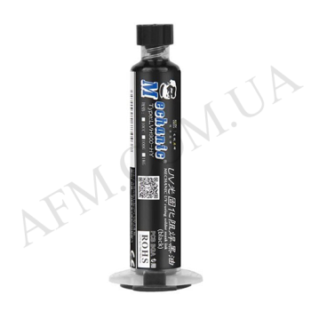 Лак ізоляційний MECHANIC LY-UVH900 10 мл. чорний в шприце