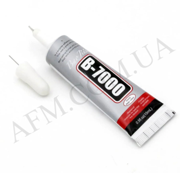 Клей силіконовий B7000 15 мл. в тюбику прозорий