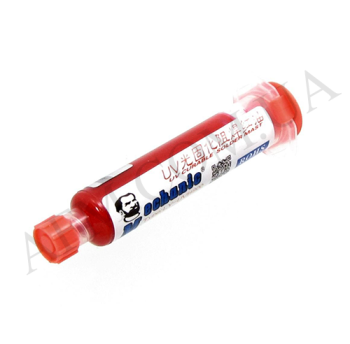 Лак ізоляційний MECHANIC RY-UVH900 10 мл. червоний в шприце