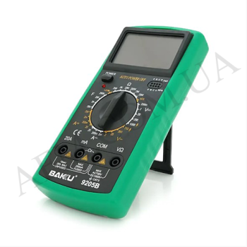Мультиметр цифровой Baku BK-9205B с функцией автоотключения (ток до 20А)