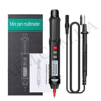 Мультиметр-ручка цифровой WinAPEX карманный с автоопределением,  детектором скрытой проводки*