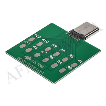 Тестова плата AIDA DFT-Type C для перевірки контактів роз'єм Type C на короткий замикання