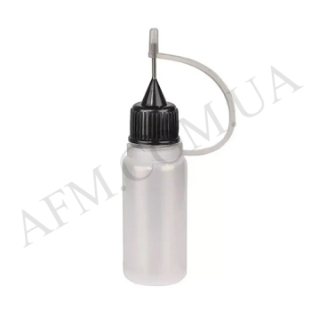 Ёмкость для флюсу та жидкостей з дозатором Aida AD-10 (10мл) з силиконовым колпачком (30мл)