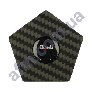 Карта пластиковая QianLi Carbon Fiber A пятиугольник для разборки