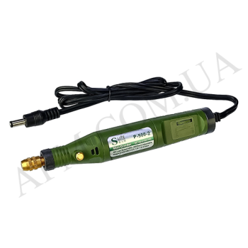 Бормашина в кейсе Slite P-500-2 Mini (набор насадок для гравировки, шлифовки, полировки 18V/ 20W)!