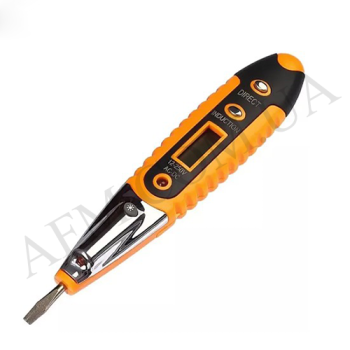 Индикаторная отвёртка AC-DC 12V-250V с цифровой индикацией и LED подсветкой
