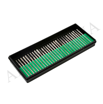 Набір насадок для бормашины (30 шт),  фрезы з алмазним напылением,  хвостовик d=3мм