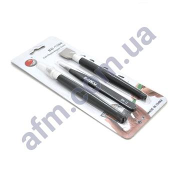 Набір інструментів Baku BK-7280-A (шпатылек,  скальпель,  пінцет)