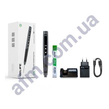 Паяльник прецизионный Relife 210,  портативний з жалом стандарта JBC 210 (питание від Type-C 9-12V