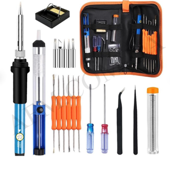 Паяльный набір Aida A-806 (паяльник 60W/ рег t200-450 гр С/ жала 900М 6 шт/ расходники)