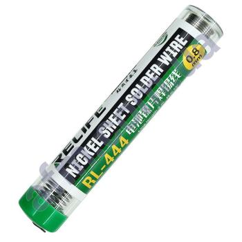 Припой для пайки контактов АКБ Relife RL-444 Nickel Sheet Solder Wire (0.8 * 3000мм,  23г)