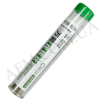 Припій для пайки контактів АКБ безсвинцовый Mega-Idea Lead Free (1.0*1770мм,  10гр,  Sn99.3%)