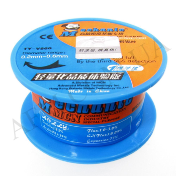 Припій Mechanic TY-V866 0.2мм,  40гр,  Sn 63%,  Pb37%