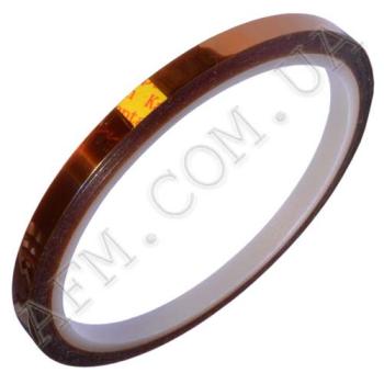 Термостойкий скотч каптоновий коричневий 25мм(max t 300гр)