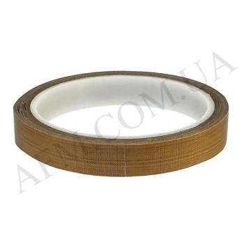 Термостойкий скотч тефлоновый 15мм