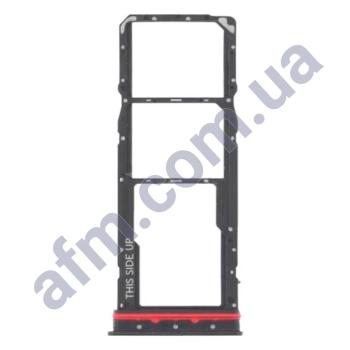 Тримач SIM-карты та карти пам'яті Motorola XT2341 Moto G14 на 2 Sim-карты сірий