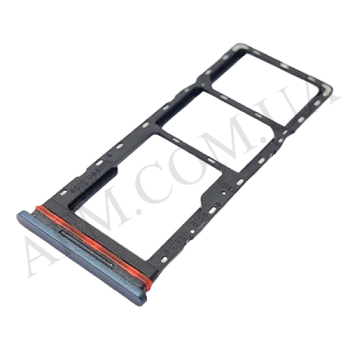 Тримач SIM-карты та карти пам'яті Tecno Spark 10C (KI5m) Meta Blue синій!