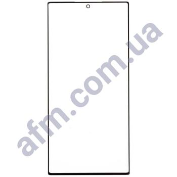 Скло екрану Samsung S908 Galaxy S22 Ultra чорне + OCA плівка