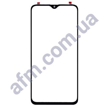 Скло екрану Realme XT/ Realme X2 чорне + OCA плівка!