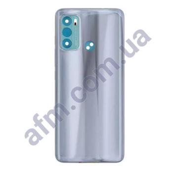 Задняя крышка Motorola XT2135 Moto G60 серая Dinamic Gray + стекло камеры