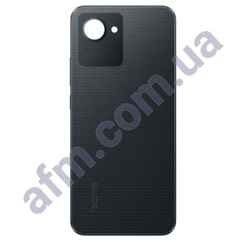 Задняя крышка Realme C30 чёрная Denim Black!