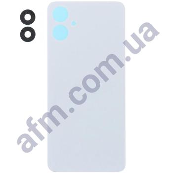Задняя крышка Samsung A066 Galaxy A06 5G серая + стекло камеры