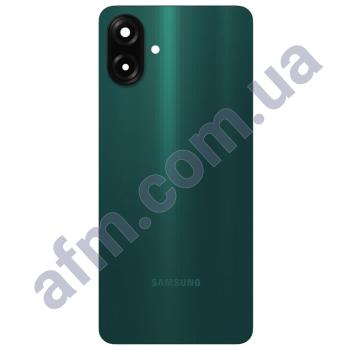 Задняя крышка Samsung A075 Galaxy A07 4G зелёная + стекло камеры