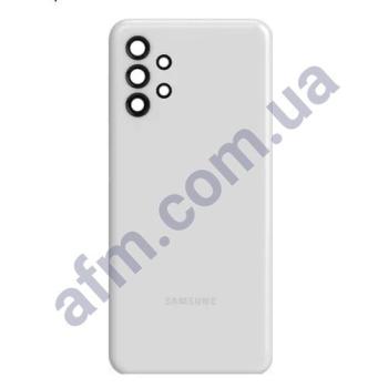 Задняя крышка Samsung A135 Galaxy A13/ A137 белая + стекло камеры
