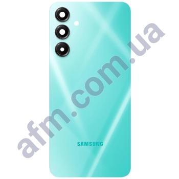 Задняя крышка Samsung A166 Galaxy A16 5G зелёная + стекло камеры