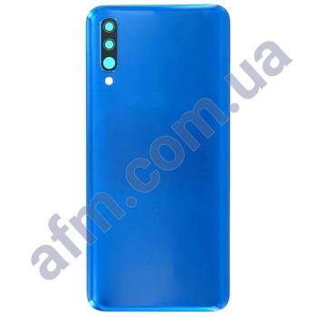 Задняя крышка Samsung A505 Galaxy A50 2019 синяя + стекло камеры