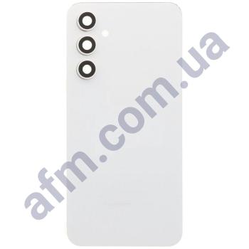 Задняя крышка Samsung A546 Galaxy A54 белая + стекло камеры
