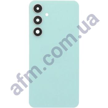 Задняя крышка Samsung S721 Galaxy S24 FE зелёная Mint + стекло камеры