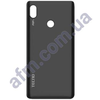 Задняя крышка Tecno POP 3 (BB2) чёрная Sandstone Black