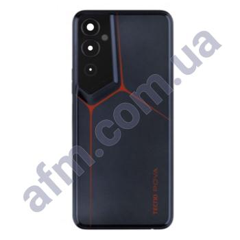 Задняя крышка Tecno Pova Neo 2 (LG6N) серая Uranolith Grey + стекло камеры