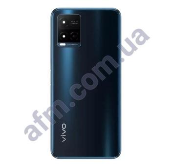 Задняя крышка Vivo Y21 2021/ Y21s/ Y21A/ Y21e фиолетовая + стекло камеры