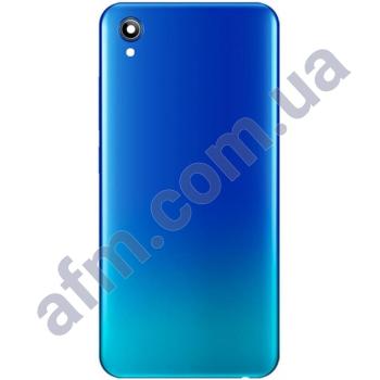 Задняя крышка Vivo Y91c синяя Ocean Blue + стекло камеры!