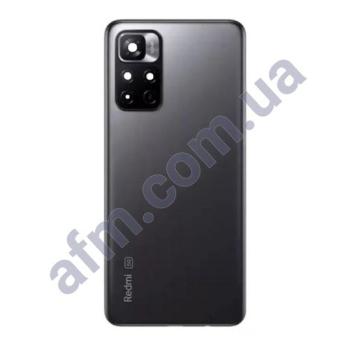 Задня кришка Xiaomi Redmi Note 11 5G сіра + Скло камери!