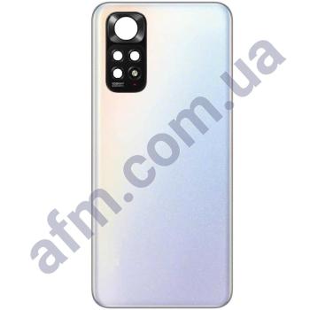 Задняя крышка Xiaomi Redmi Note 11/ Redmi Note 11S белая + стекло камеры