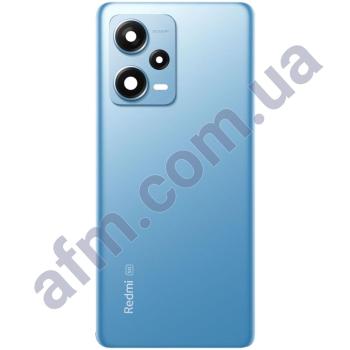 Задня кришка Xiaomi Redmi Note 12 Pro Plus синя + Скло камери