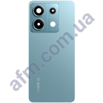 Задня кришка Xiaomi Redmi Note 13 Pro 5G синя Ocean Teal + Скло камери