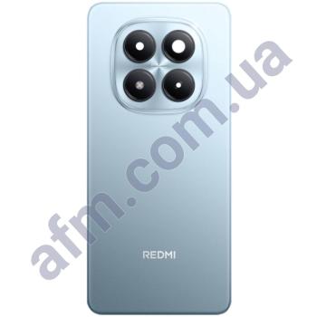 Задняя крышка Xiaomi Redmi Note 15 Pro 5G голубая Glacier Blue + стекло камеры