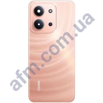 Задняя крышка Xiaomi Redmi 15C 4G оранжевая Twilight Orange + стекло камеры